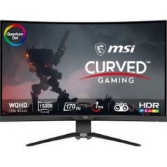 Buy MSI MAG 325CQRF-QD 32" 2560 x 1440 (2K) HDMI DisplayPort USB-C 165Hz - Stunning Visuals & Smooth Performance!